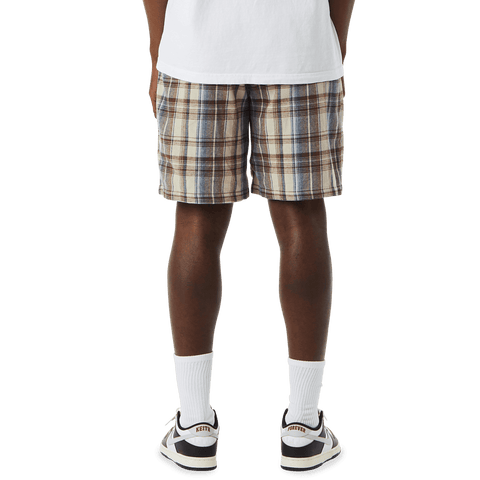 Huf Cortland Flannel Easy Short -Cream – Khyber Pass Skateshop