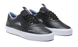 Lakai x Fourstar Manchester Leather Skate Shoes - Black/Pebble