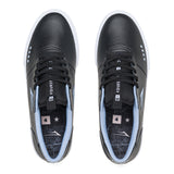 Lakai x Fourstar Manchester Leather Skate Shoes - Black/Pebble