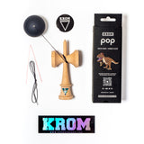 KROM KENDAMA POP RUBBER BLACK