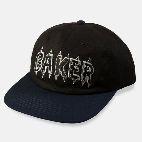 Baker Spike Snapback - Black/Navy