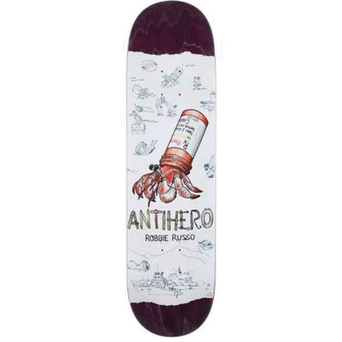 Anti Hero Robbie Russo Recycling 8.25 Assorted Stains