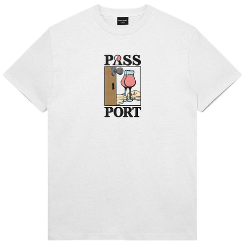 Passport What U Think U Saw Tee - White