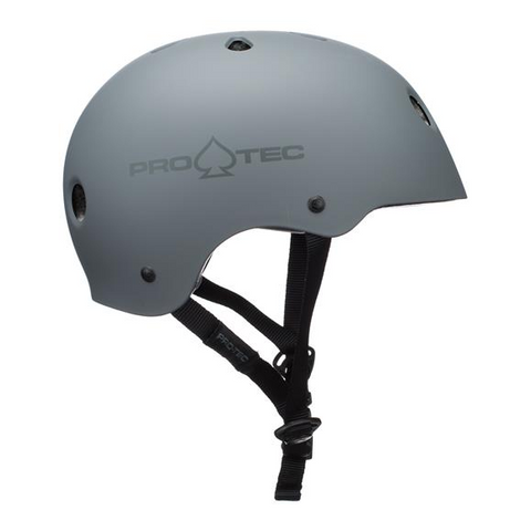 Protec Classic Cert Helmet - Matte  Grey