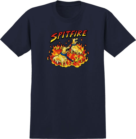 Spitfire Hellhounds Tee  - Navy