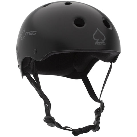 Protec Classic Cert Helmet - Matte Black
