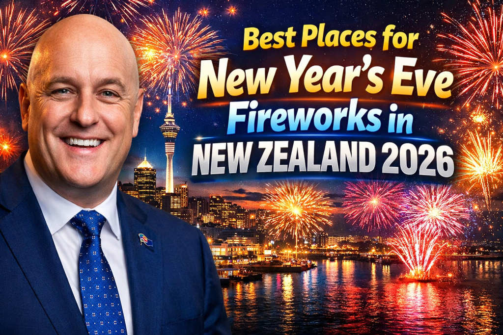 Best Places for New Year’s Eve Fireworks in New Zealand 2026 Auckland Sky Tower Schedule & Top Public Events
