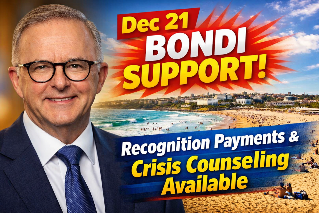 Dec 21 Bondi Support Recognition Payments & Crisis Counseling Available