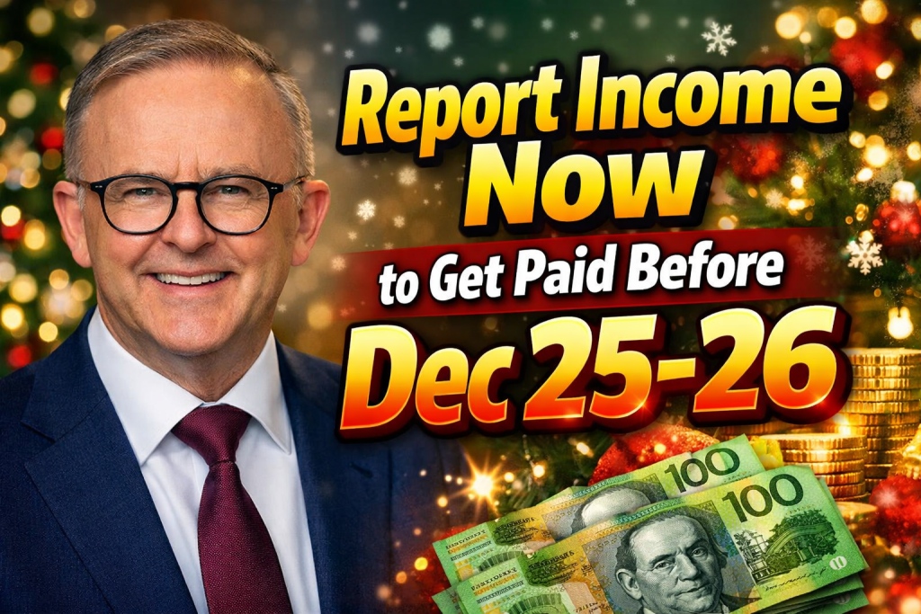 Final Reporting Day Report Income Now to Get Paid Before Dec 25–26