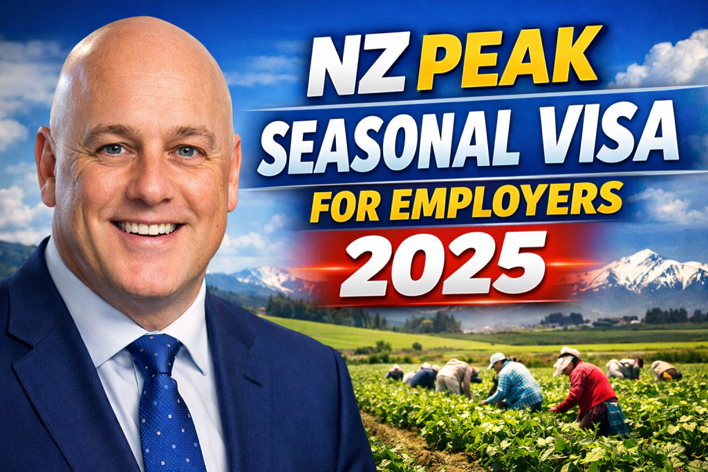 NZ Peak Seasonal Visa for Employers 2025 Global Workforce Requirements & WINZ Seasonal Work Endorsement