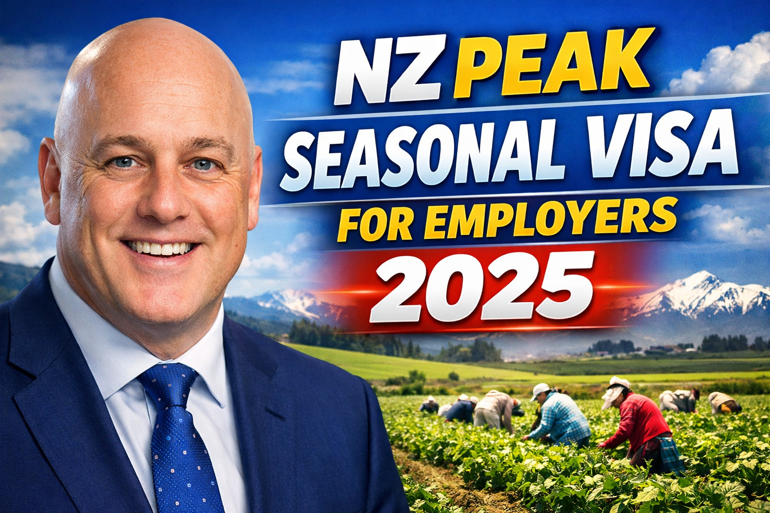 NZ Peak Seasonal Visa for Employers 2025 Global Workforce Requirements & WINZ Seasonal Work Endorsement