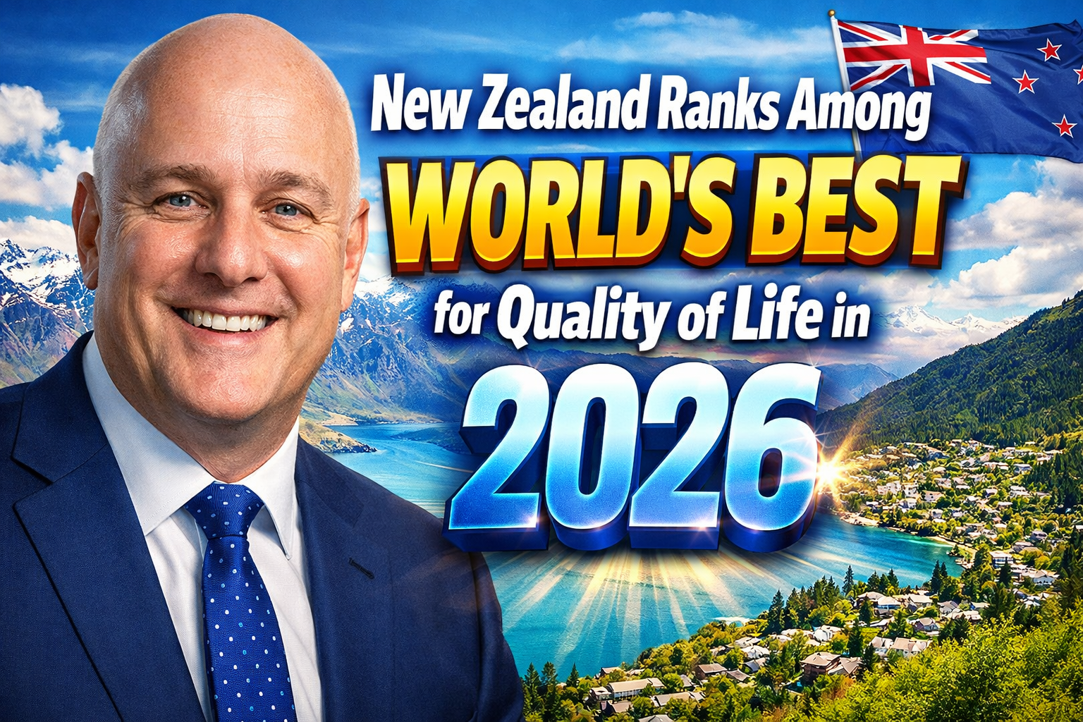 New Zealand Ranks Among World’s Best for Quality of Life in 2026 Global Index Results Explained