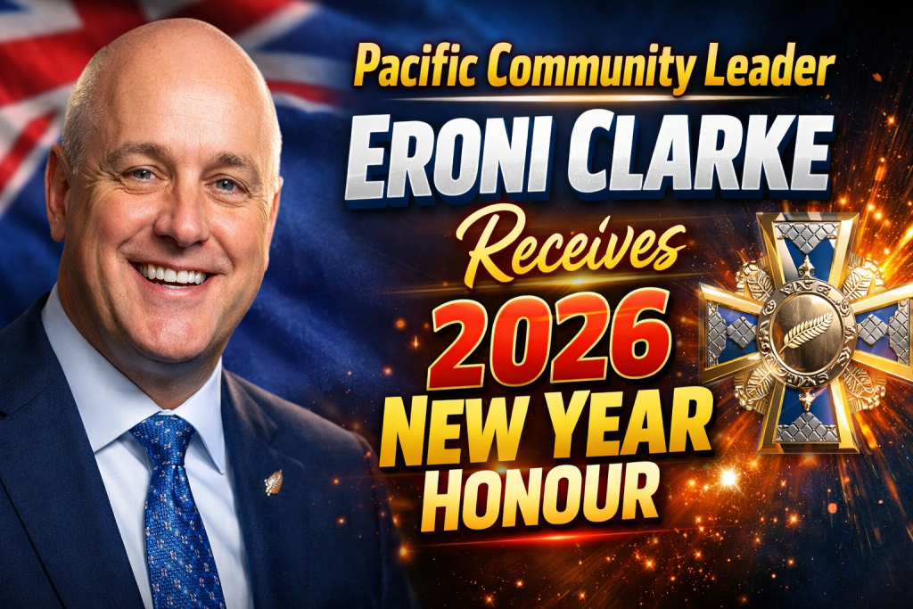 Pacific Community Leader Eroni Clarke Receives 2026 New Year Honour