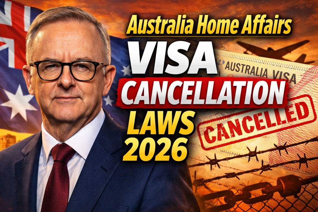 Australia Home Affairs Visa Cancellation Laws 2026 What Migrants Must Know