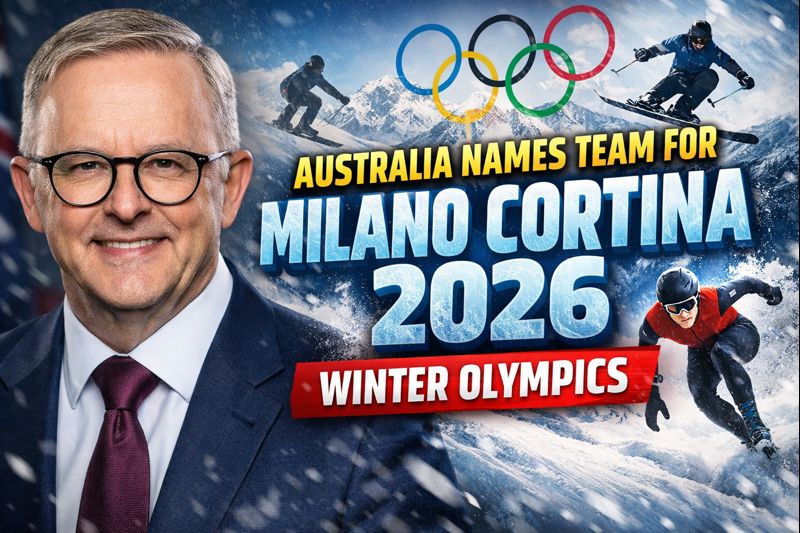 Australia Names Team for Milano Cortina 2026 Winter Olympics