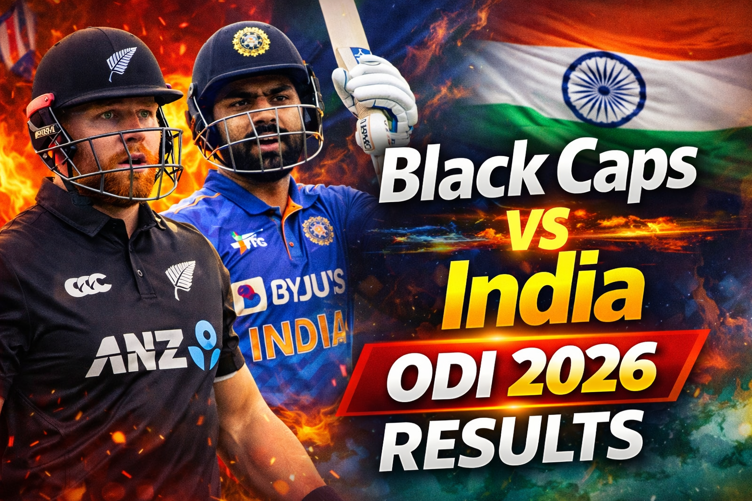 Black Caps vs India ODI 2026 Results Virat Kohli Breaks International Runs Record