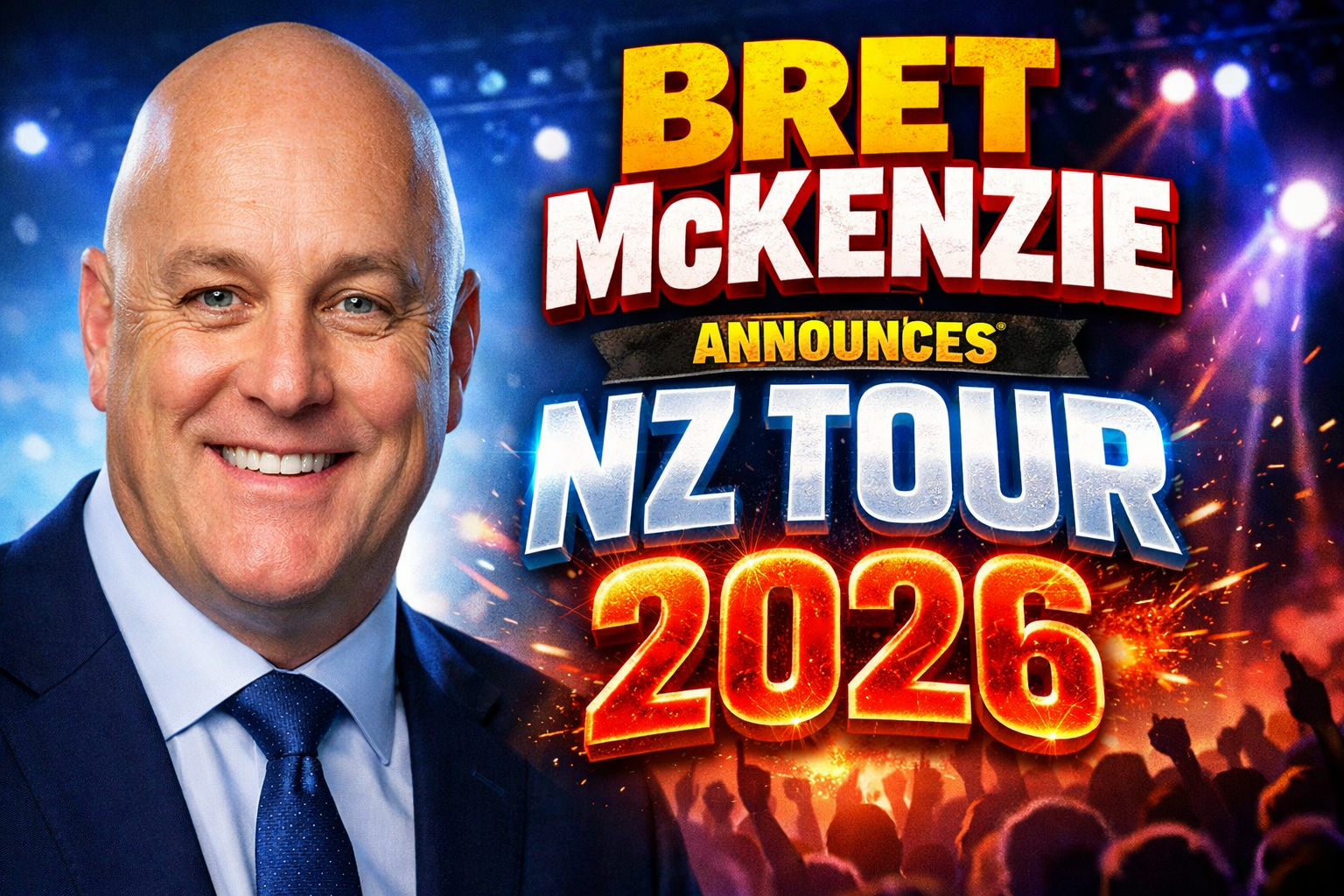 Bret McKenzie Announces NZ Tour 2026 Ticket Details and Flight of the Conchords News
