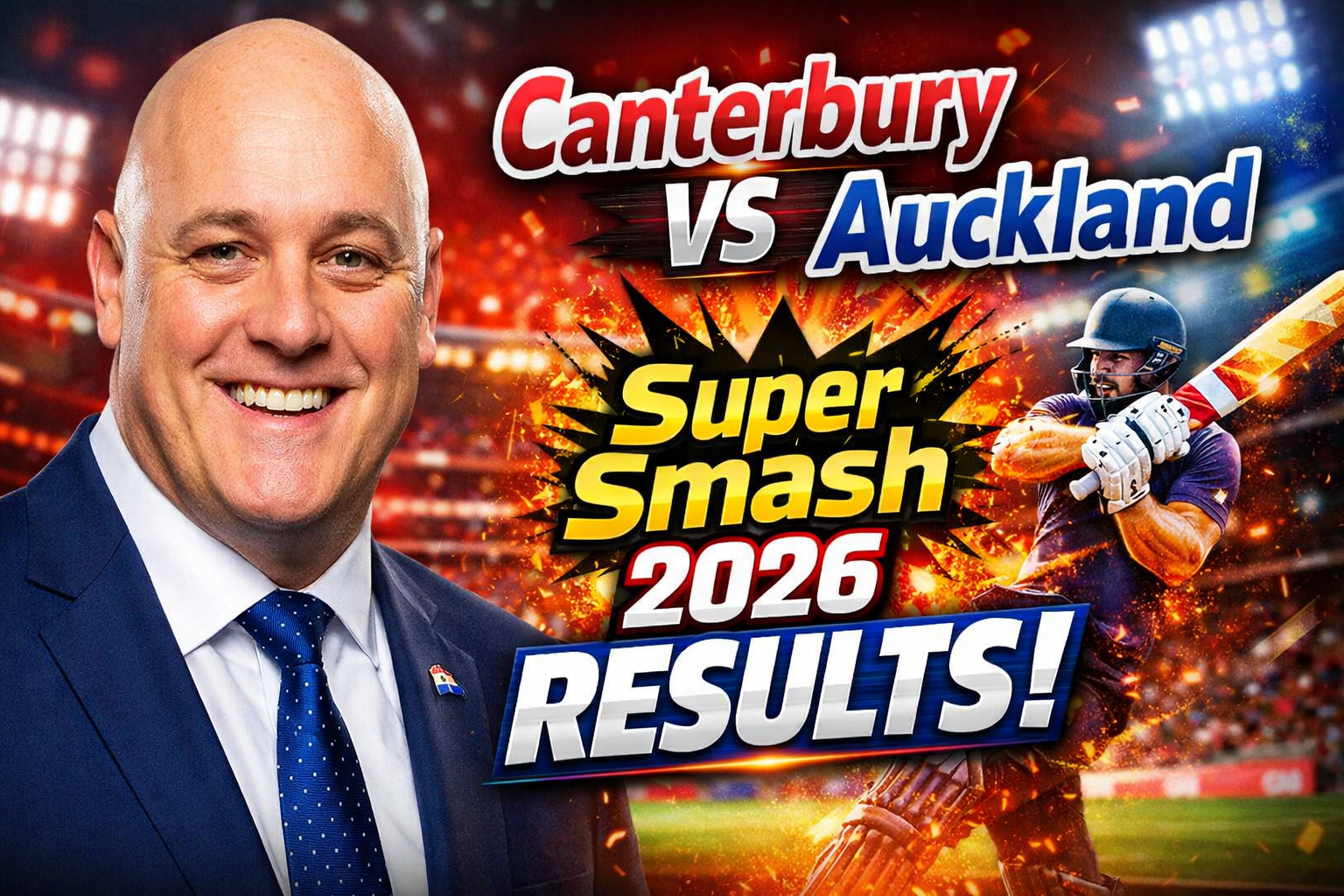 Canterbury vs Auckland Super Smash 2026 Results Who Won and Match Analysis