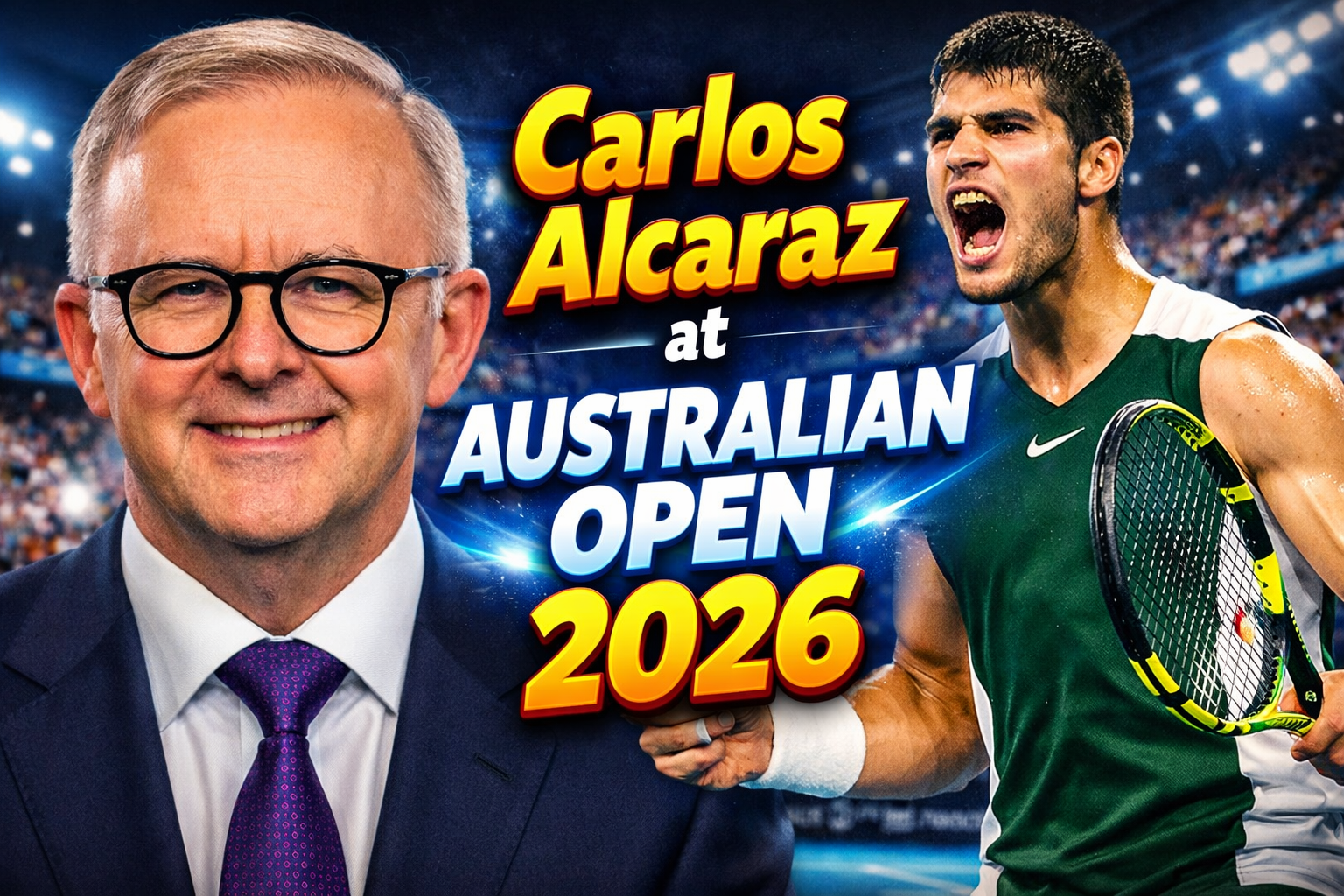 Carlos Alcaraz at Australian Open 2026 Title Chances, Draw Analysis & Match Schedule