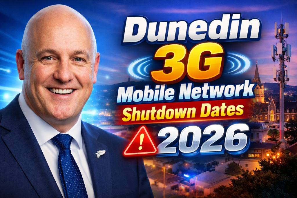 Dunedin 3G Mobile Network Shutdown Dates 2026 – Full Timeline & What to Expect