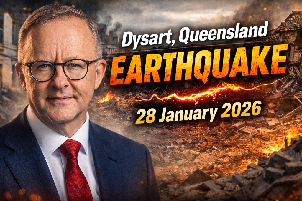 Dysart, Queensland Earthquake 28 January 2026 Tremor Reported on Today