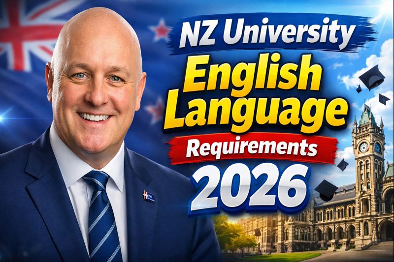 NZ University English Language Requirements 2026 IELTS, TOEFL & PTE Scores