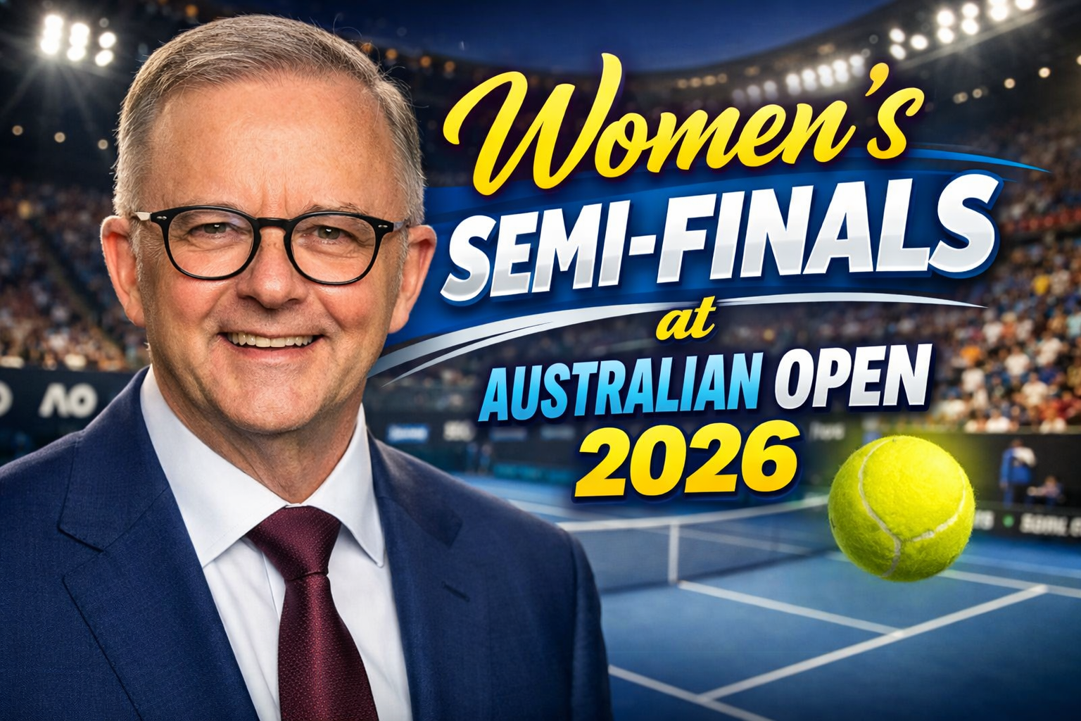 Women’s Semi-Finals at Australian Open 2026 Full Schedule and Start Times