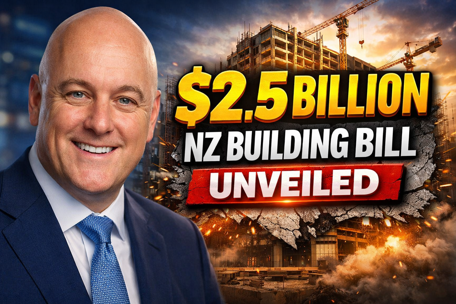 $2.5 Billion NZ Building Bill Unveiled What the Construction Reform Means for Builders and Homeowners
