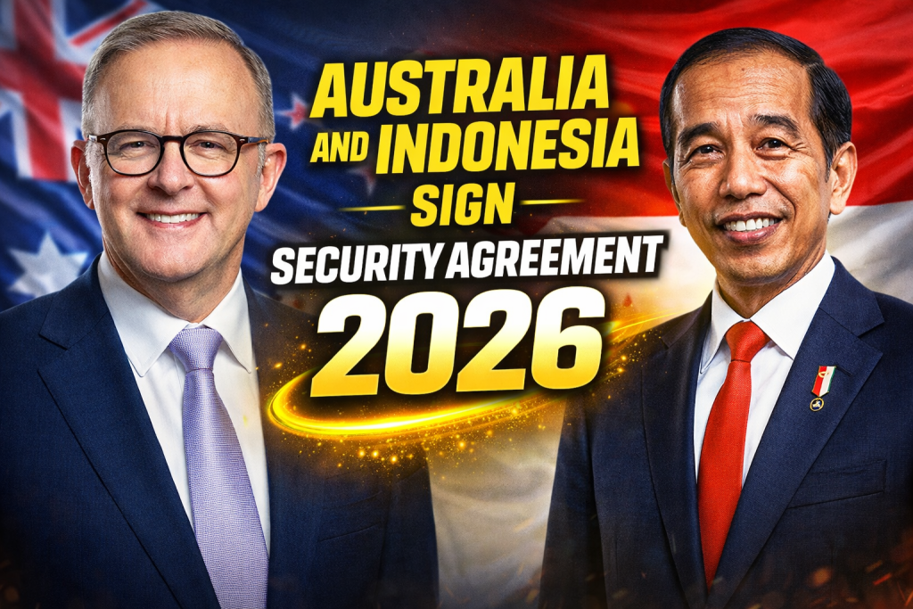 Australia and Indonesia Sign Security Agreement 2026 Military Cooperation and Regional Security