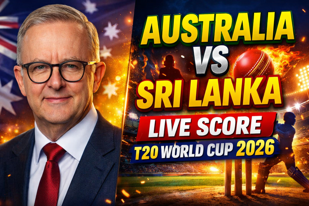 Australia vs Sri Lanka Live Score T20 World Cup 2026 Marsh & Head Give Flying Start