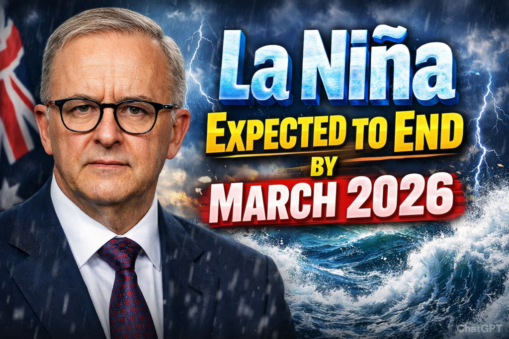 BoM Weather Forecast La Niña Expected to End by March 2026, What It Means for Australia