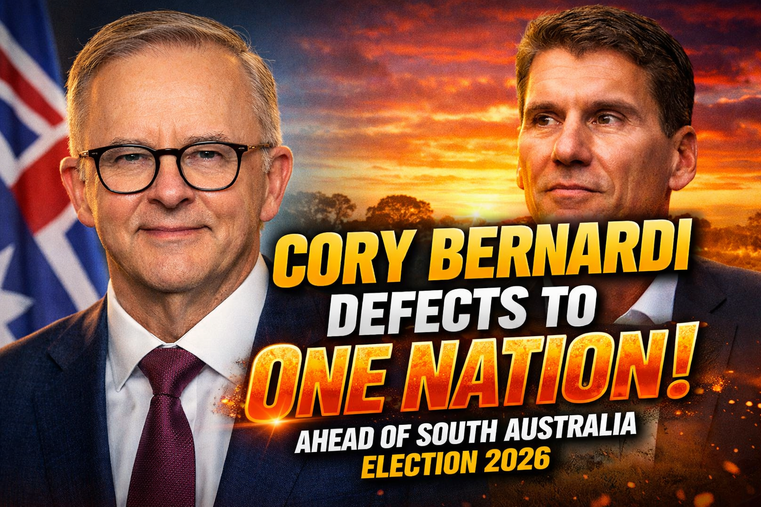 Cory Bernardi Defects to One Nation Ahead of South Australia Election 2026