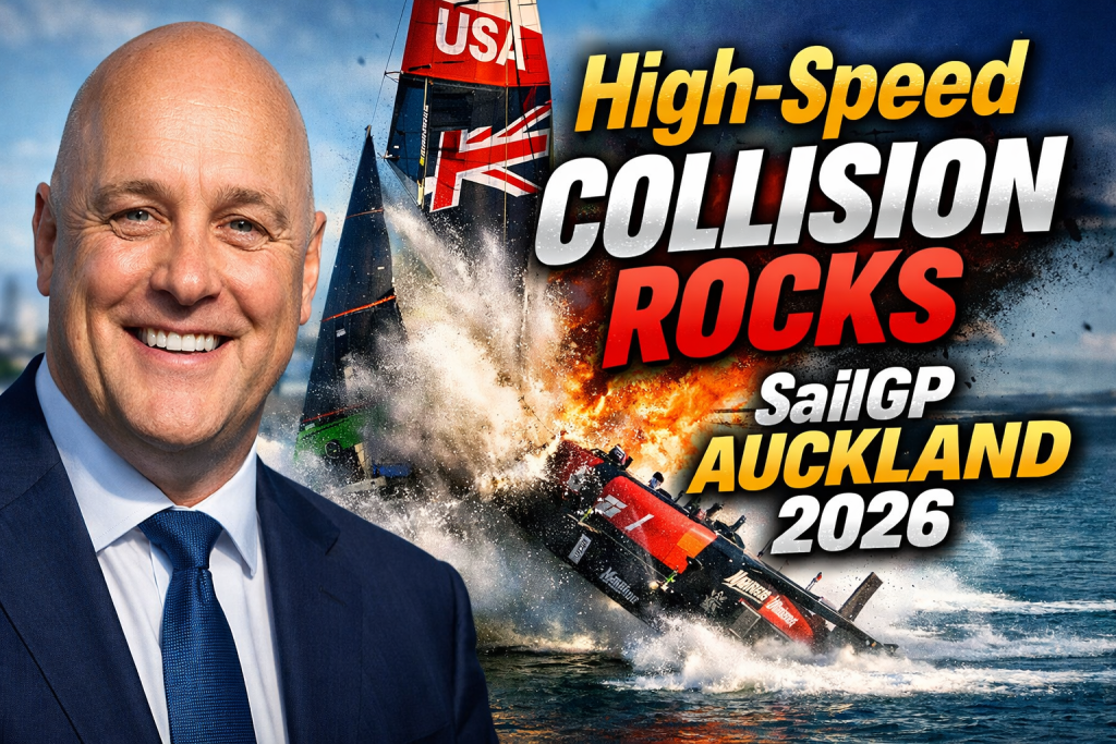 High-Speed Collision Rocks SailGP Auckland 2026 Safety Review and Injury News