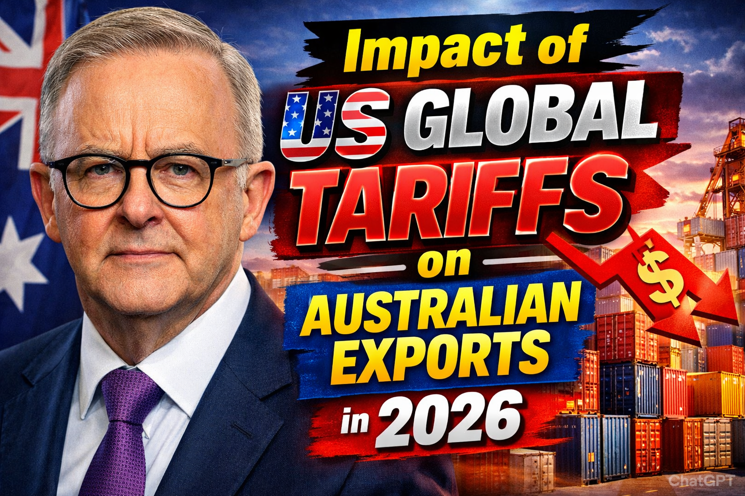 Impact of US Global Tariffs on Australian Exports in 2026 Key Sectors at Risk