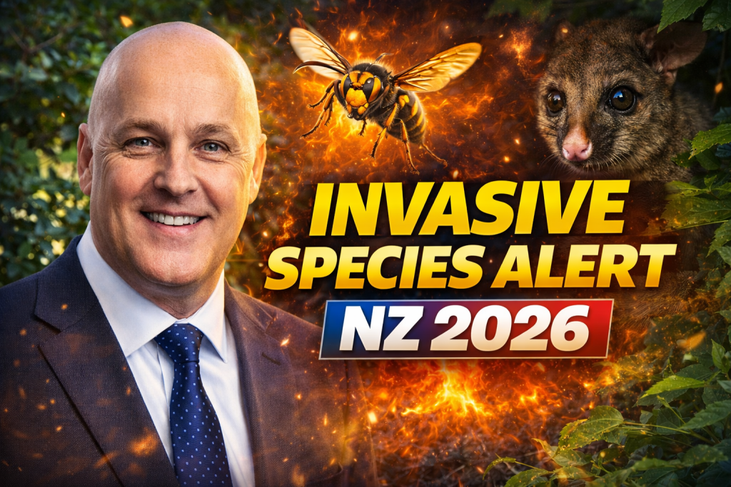 Invasive Species Alert NZ 2026 Yellow-Legged Hornet Sightings Reported in Auckland