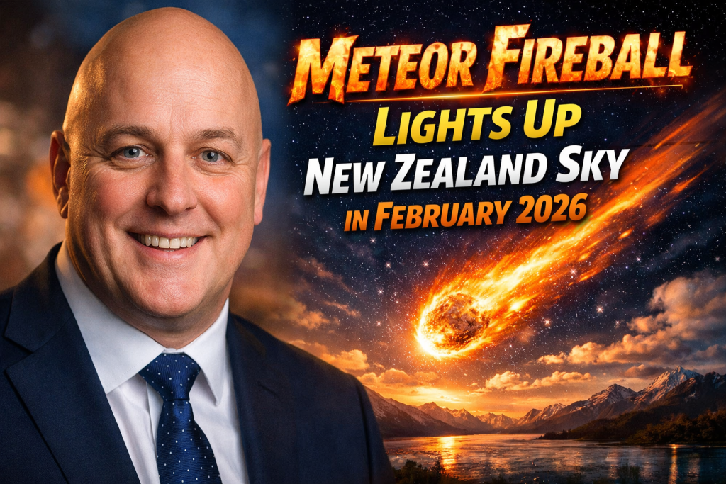 Meteor Fireball Lights Up New Zealand Sky in February 2026 — What Witnesses Saw