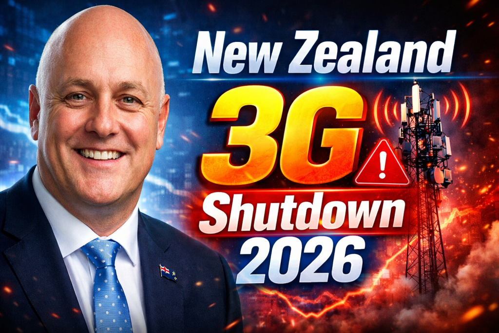 New Zealand 3G Shutdown 2026 Mobile Operators Accelerate 4G and 5G Network Upgrades