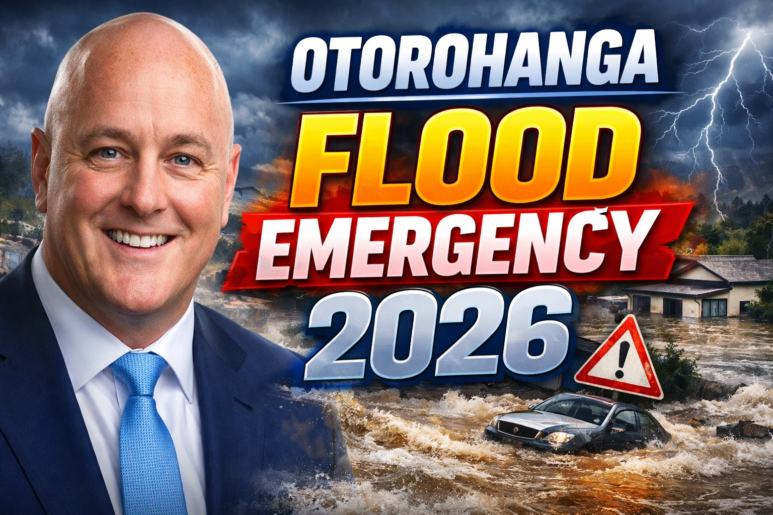 Otorohanga Flood Emergency 2026 State of Emergency Declared in Waikato