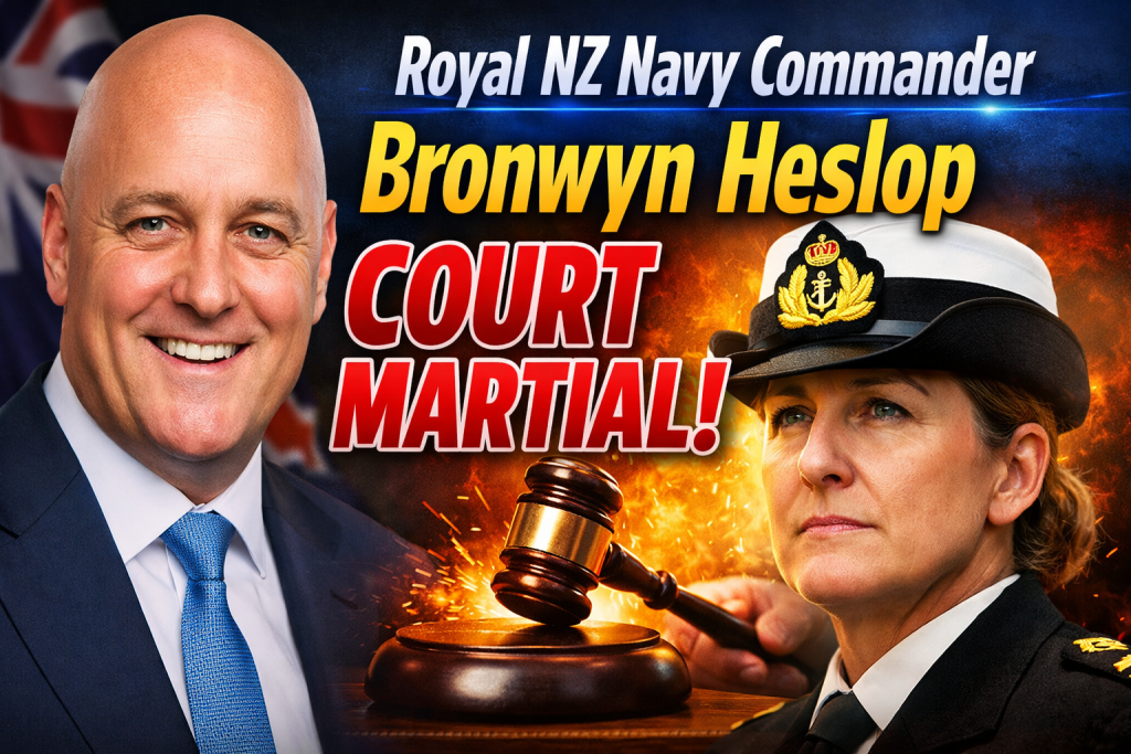 Royal NZ Navy Commander Bronwyn Heslop Court Martial Charges, Timeline and What Happens Next