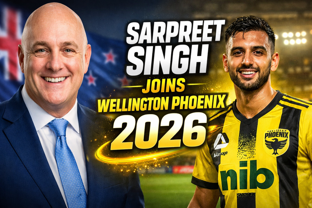 Sarpreet Singh Joins Wellington Phoenix 2026 Transfer Details, Contract & A-League Impact