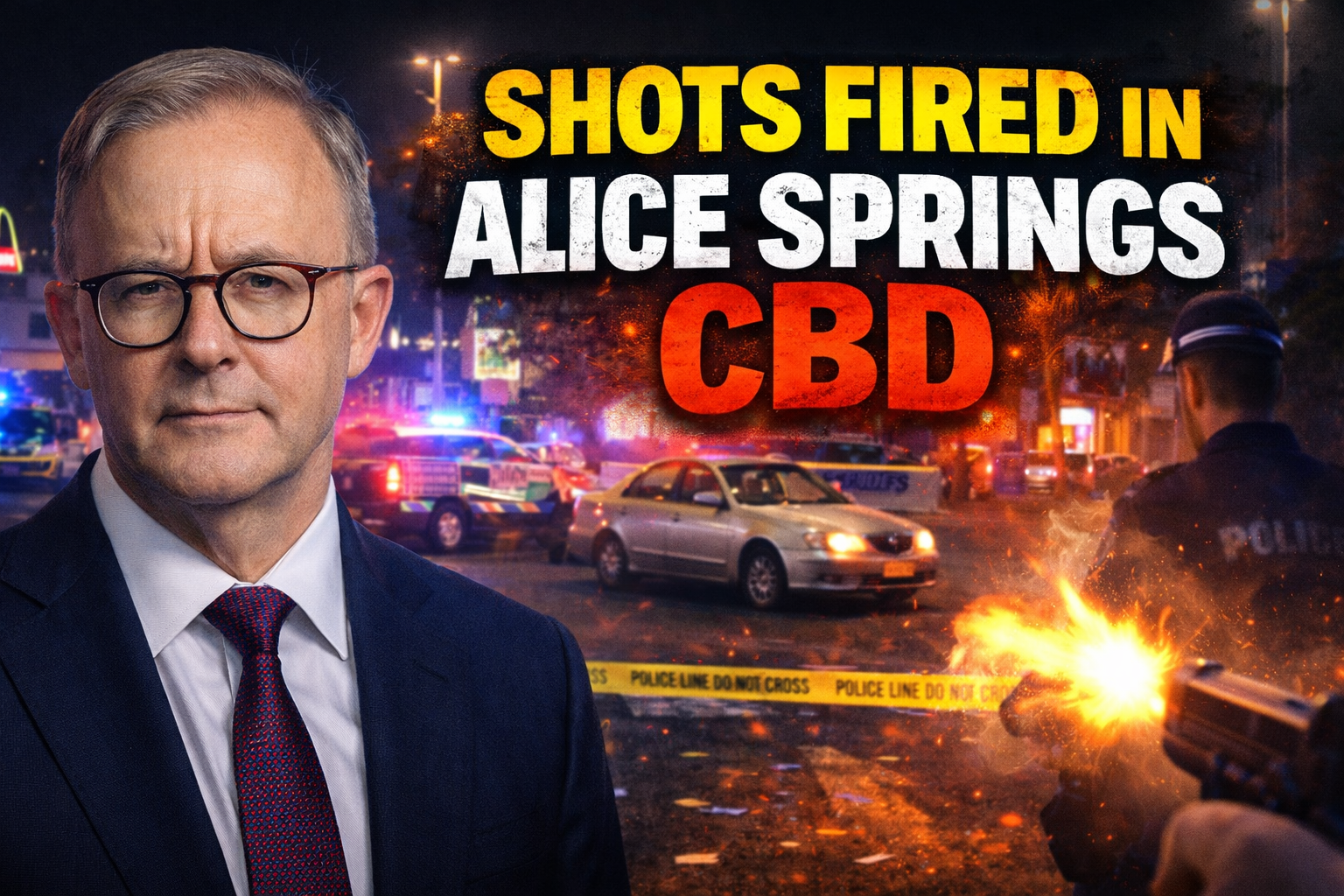 Shots Fired in Alice Springs CBD NT Police Commissioner Issues Urgent Statement