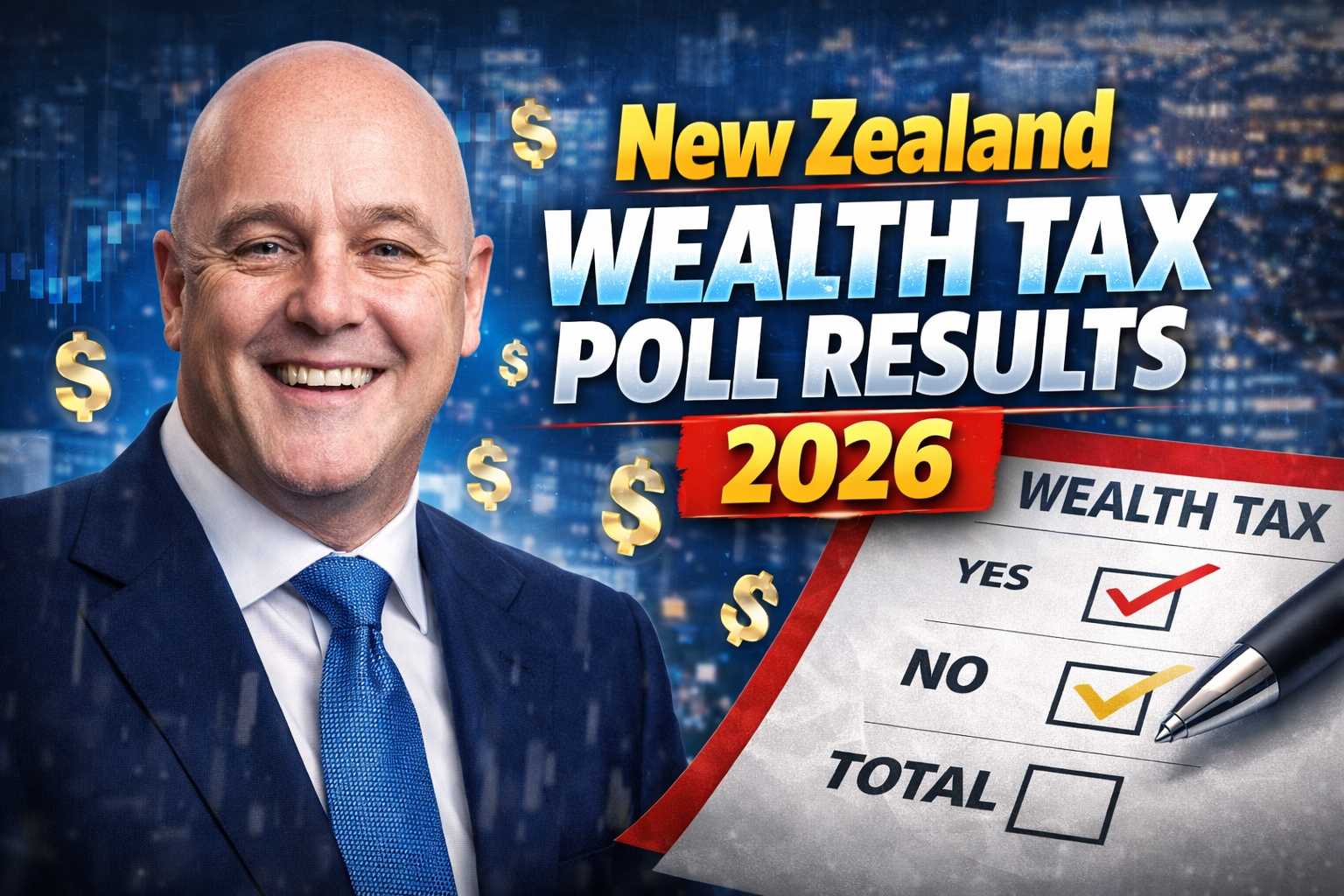 New Zealand Wealth Tax Poll Results 2026 Public Opinion on Taxing the Rich Revealed