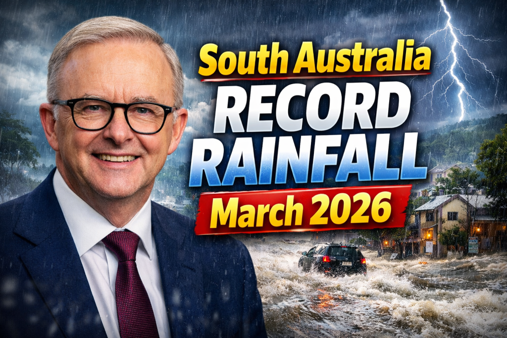 South Australia Record Rainfall March 2026 Riverland Flood Emergency and Adelaide Weather Warnings Latest Updates